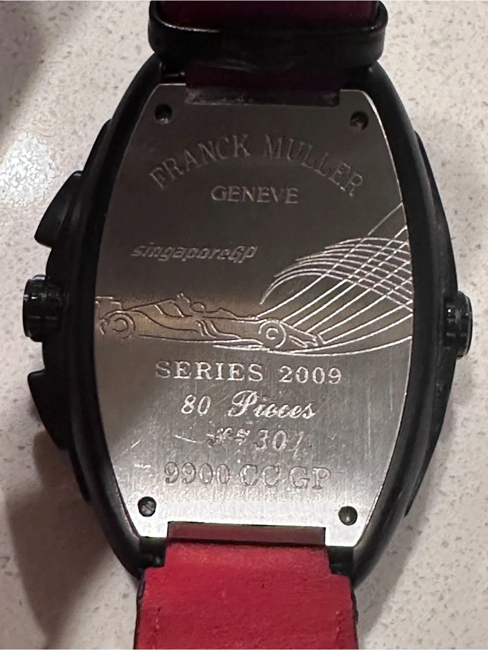 Franck Muller The Conquistador Grand Prix 9900 CC GP Chronograph Watch